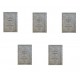 Set complet 5 Vol - Zohar Hok Le Israel - Berechit - Chemot - Vaykra - Bamidbar - Devarim 