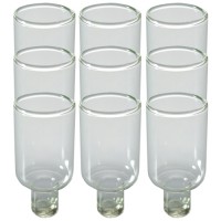Boite de 9 Godets en verre pour l'allumage a l'huile de la hanoukia 
