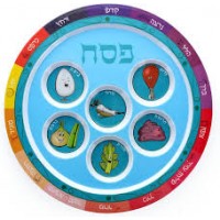 Plat de Seder en melamine pour enfants - Pessah 