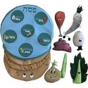 Assiette de Seder en peluche pour enfants - Pessah 