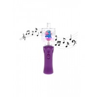 Boule à neige musicale à LED en forme de Toupie