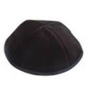 Kippa noir velours  taille 5