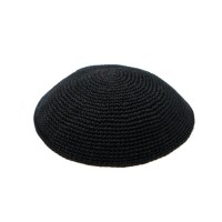 Kippa Tricotée noir